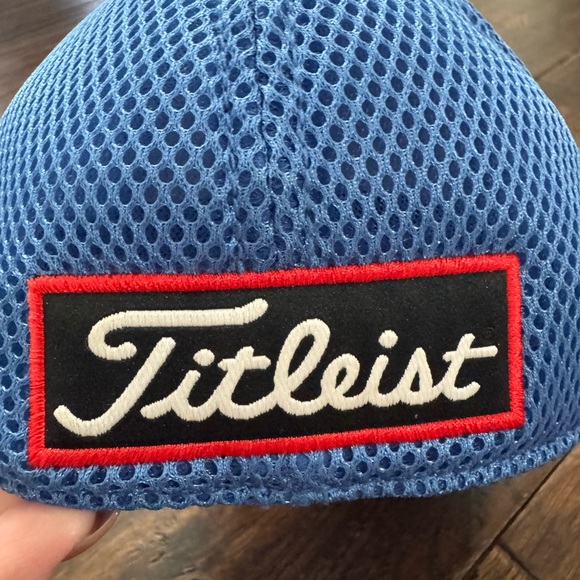 Mens Titleist Blue Mesh Baseball Cap Size M-L - Picture 10 of 14
